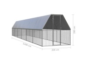 Scobax Venkovní klec - oplocený výběh - 2x12x2 m