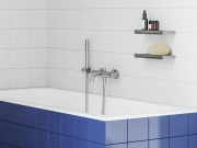 Ravak 611.20BLM Držiak sprchy, polohovateľný, čierna matná