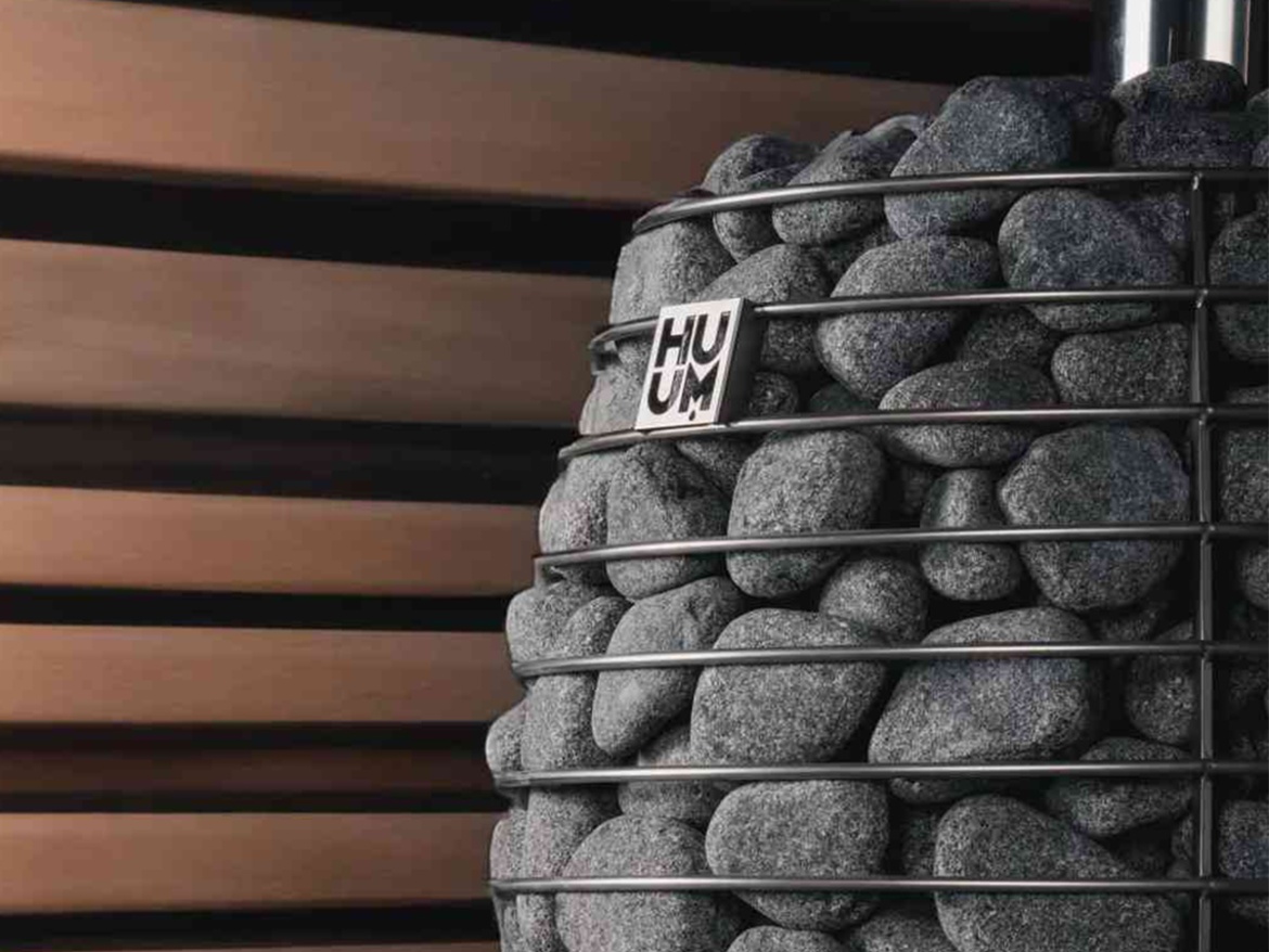 Saunová kamna na tuhá paliva Huum Hive Flow Mini 9 kW