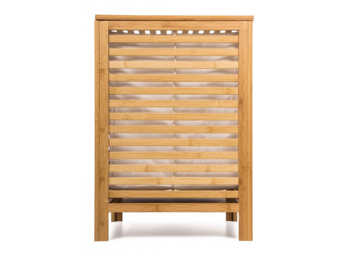 G21 Koš na prádlo  80 l, bambusový