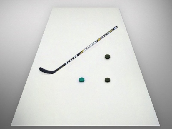 Hokejová střelecká deska T-plastics