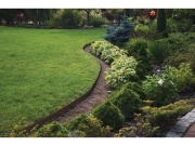 Bradas Obruba trávníku Easy Border 10 m, výška 40 mm - hnědá