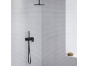 Ravak EL 068.60RGB.O3.RB07D.+S Podomítková baterie 3-cestná bez tělesa, se sprchovým setem, Rose Gold Brushed