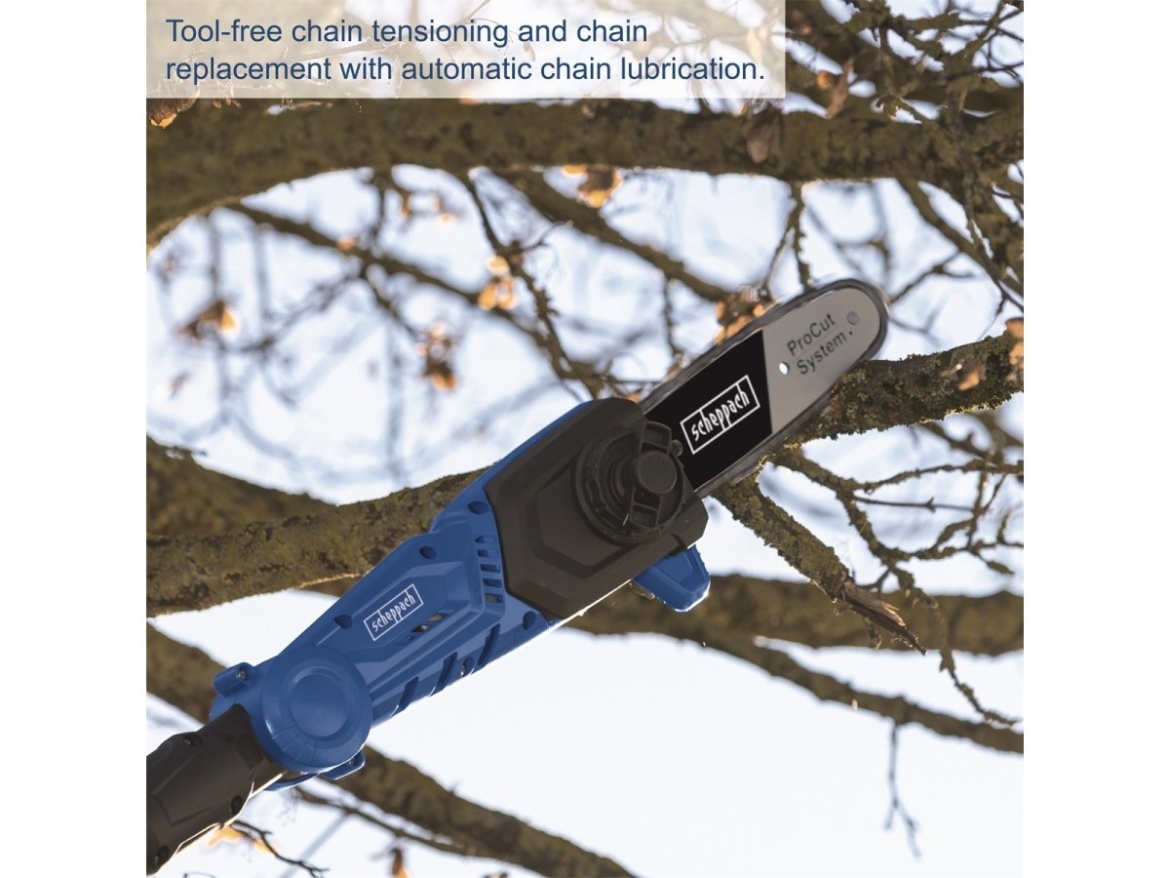 20 V-os IXES akkumulátoros multifunkciós gép 2 az 1-ben (akkumulátor és töltő nélkül) Scheppach C-PHTS410-X