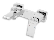 Novaservis Vanová baterie Nobles Sharp 150 mm, chrom, nástěnná, bez příslušenství,  37020/1,0