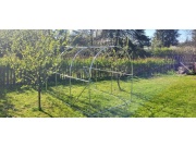 VespaGarden Zahradní fóliovník 2x3m VESPAGARDEN extra silný - 6m2 bílý