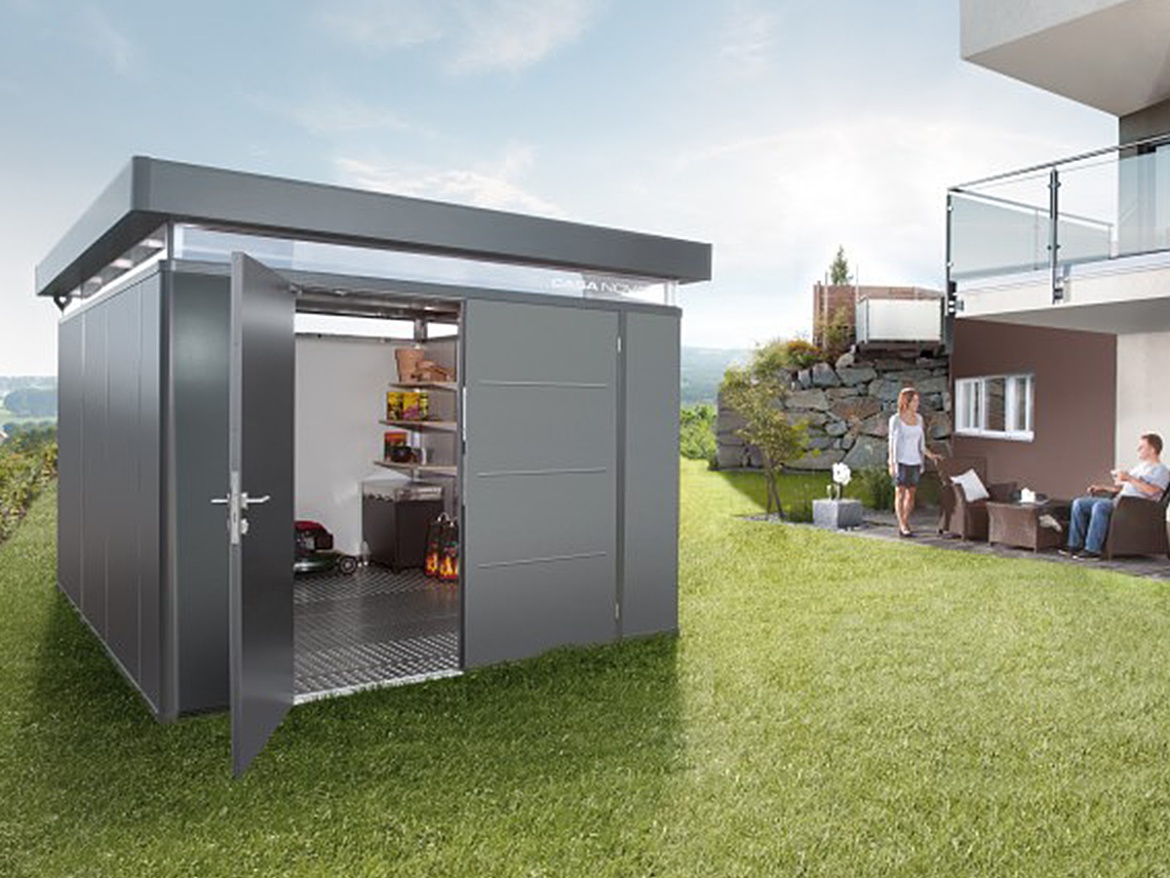 Plechový zahradní domek Biohort CasaNova