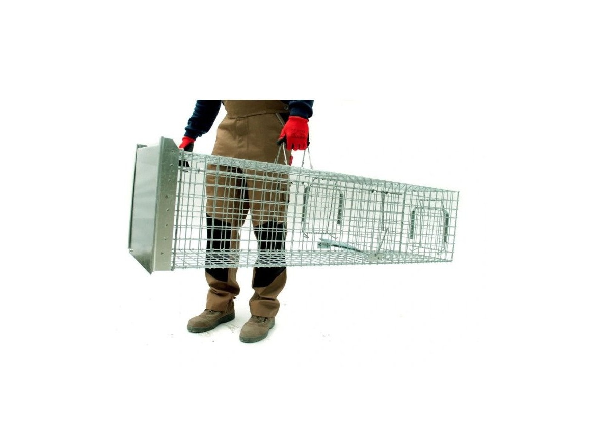 Scobax Profesionální past na lišky, kuny, vydry a kočky TRAP ST130x34x34K
