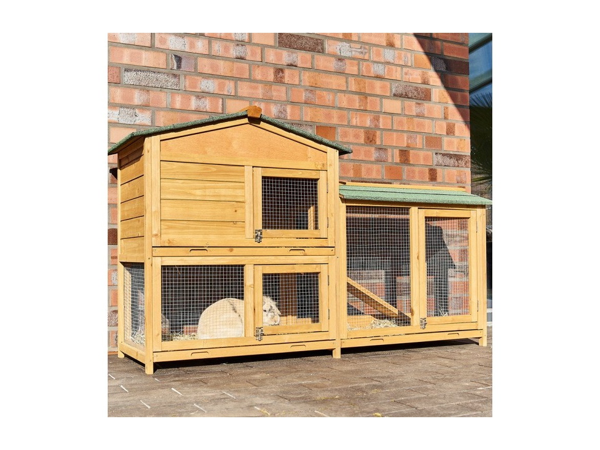 Dřevěná králíkárna Scobax Deny