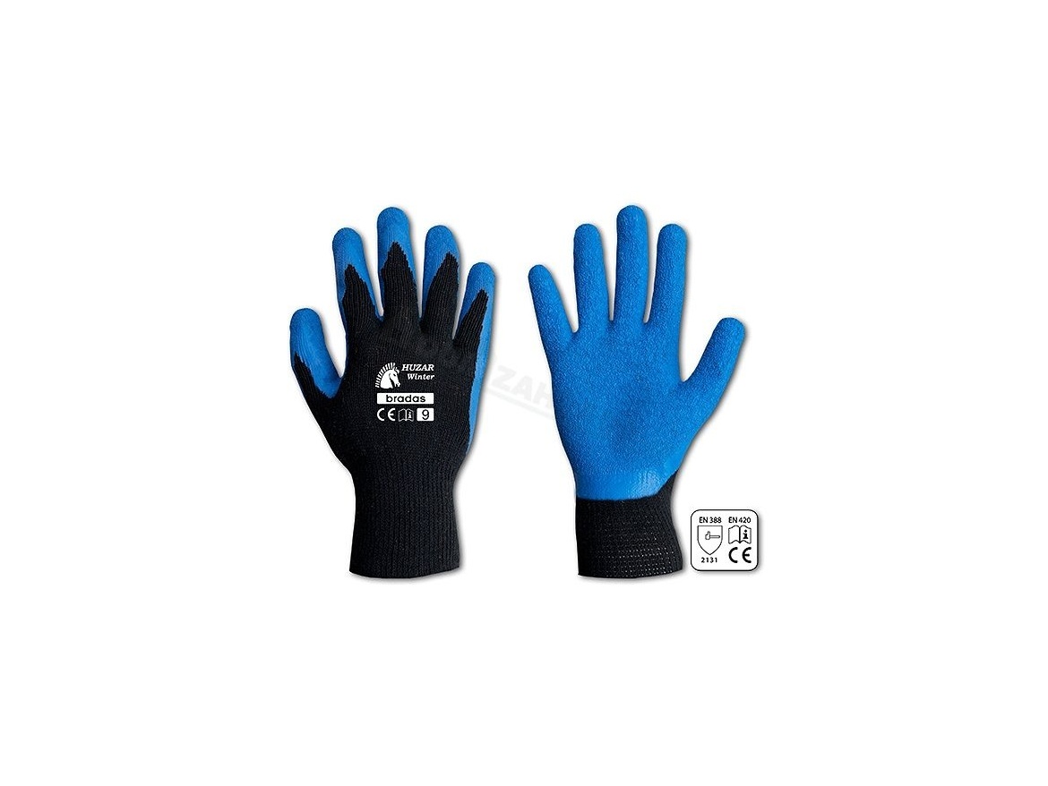 VespaGarden Ochranné rukavice Huzar Winter latex - vel. 11