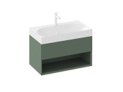 Ravak SD Lite 80 skříňka pod umyvadlo černá matná