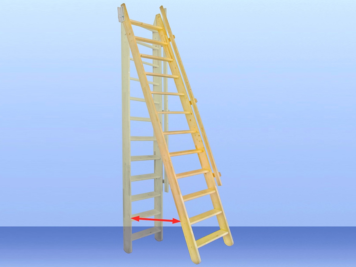 Žebříkové schody Scobax Flexi