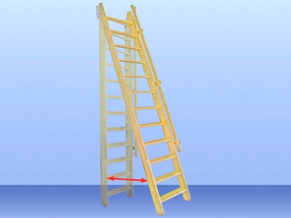 Žebříkové schody Scobax Flexi