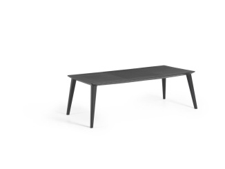 Stoly –  Keter Jídelní stůl  Lima - 235 x 98 x 74 cm - grafitový