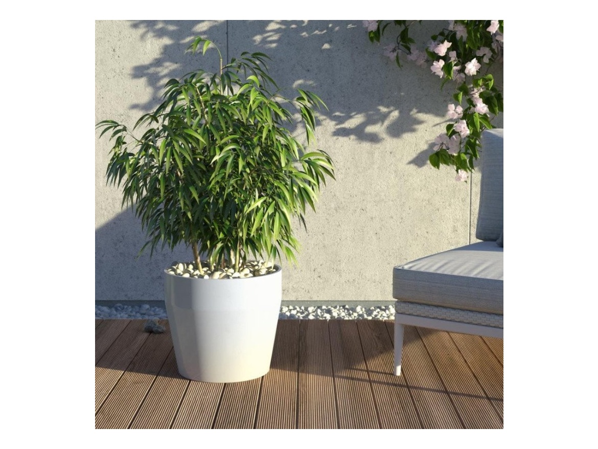 Granitové květináče Granisil granitový květináč MONTI 35 cm