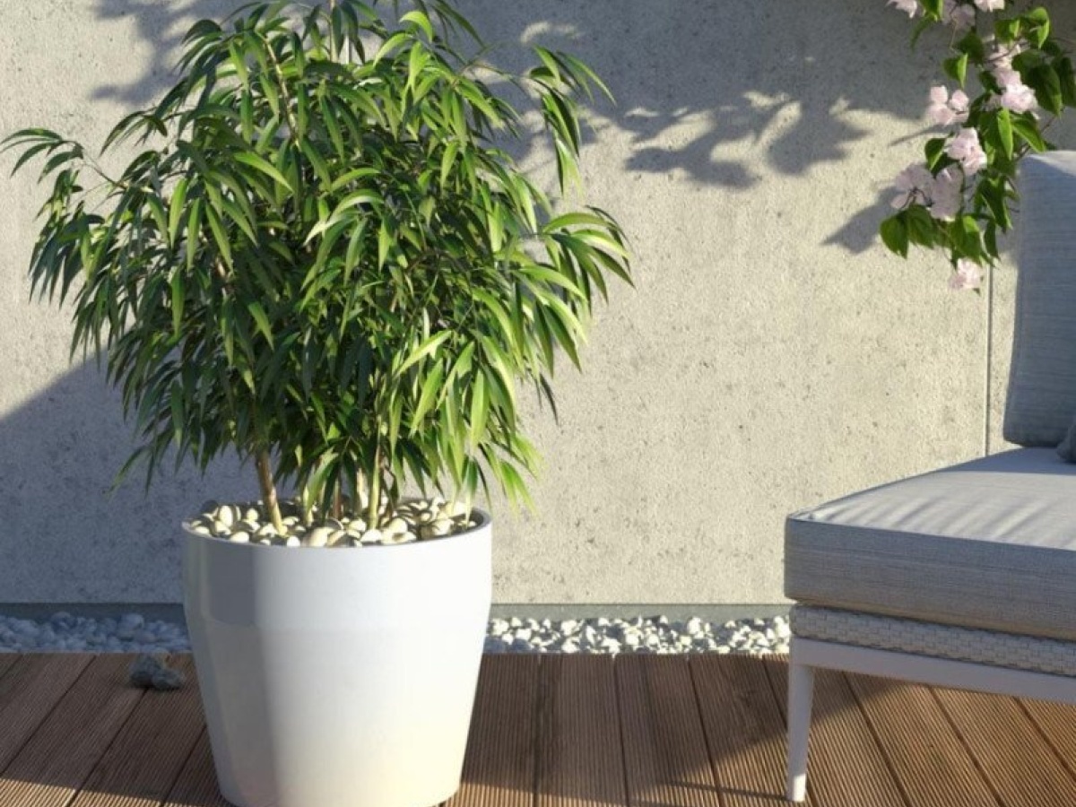 Granitové květináče Granisil granitový květináč MONTI 35 cm