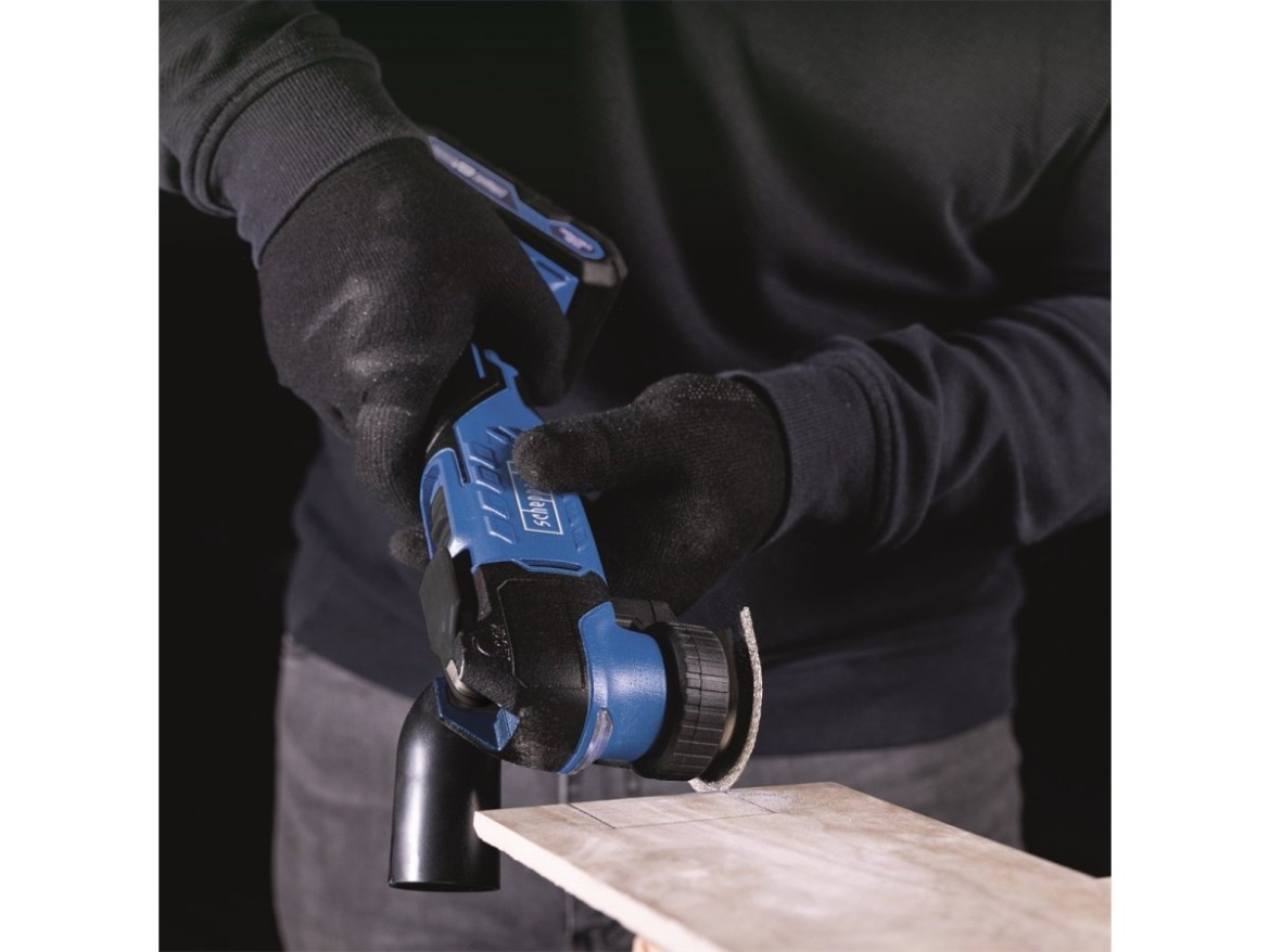 Aku 20 V IXES multifunkční nástroj (bez baterie a nabíječky) Scheppach C-MT40-X