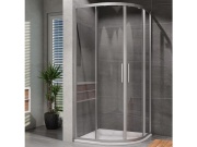 Lansanit Set sprchového koutu Vati 90 x 90 cm s vaničkou, sklo čiré, profil aluchrom, čtvrtkruh,  LAN50007