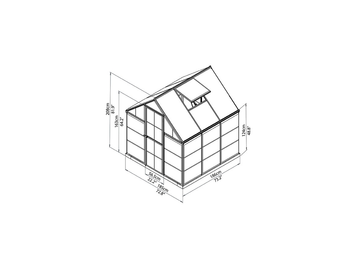 Skleník Palram Hybrid