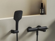 Ravak NX 022.30SSB  Vaňová nástenná batéria bez sprchového setu, nerez kefovaný