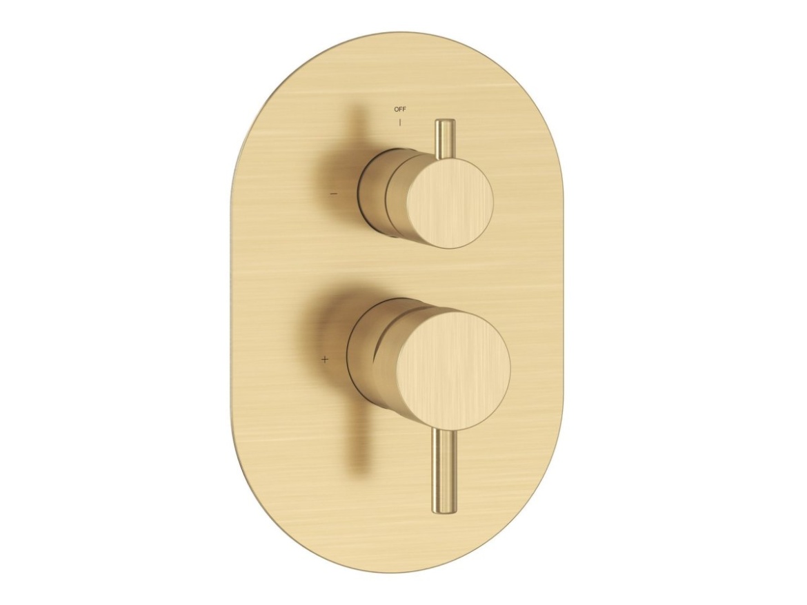 Ravak ES 065.20BLM.O2.RB07E Podomietková batéria 2-cestná pre R-box, Black Matt