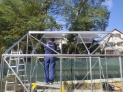 Professzionális, kulcsrakész üvegháztelepítések