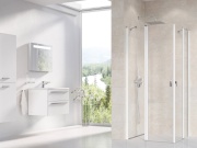 Ravak CRV2 120, lesk+transparent