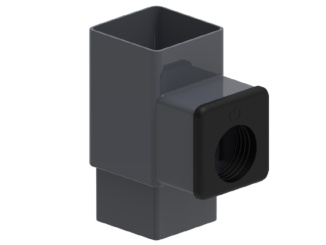 Príslušenstvo pre Žľabová spojka Gutta GuttaKROP žlabová spojka 210 mm x 147 mm, antracit