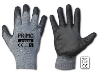 Montážní nářadí –  Bradas Ochranné rukavice Bradas PRIMO latex, vel. 10