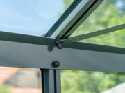 Klasický skleník na podezdívce Euro-Serre Maxi On-wall