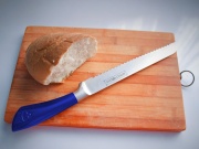 Jak nabrousit nůž na pečivo