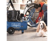 Tichý bezolejový dvouválcový kompresor 24 l Scheppach HC 25 Si