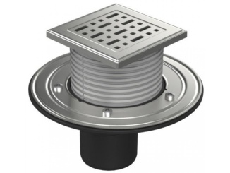 Technická sanita –  Chuděj PVSU 75 (univerzální) 125 x 125 mm, oceľ, Face, K3, ano