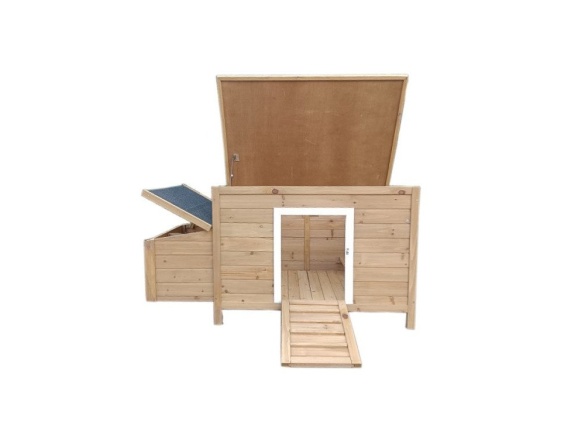 Dřevěný kurník a husník Scobax