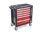 G21 Dílenský vozík  Cooper 6, černo-červený