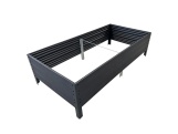 Vyvýšený záhon 150x75x30cm WOODLOOK / šedý