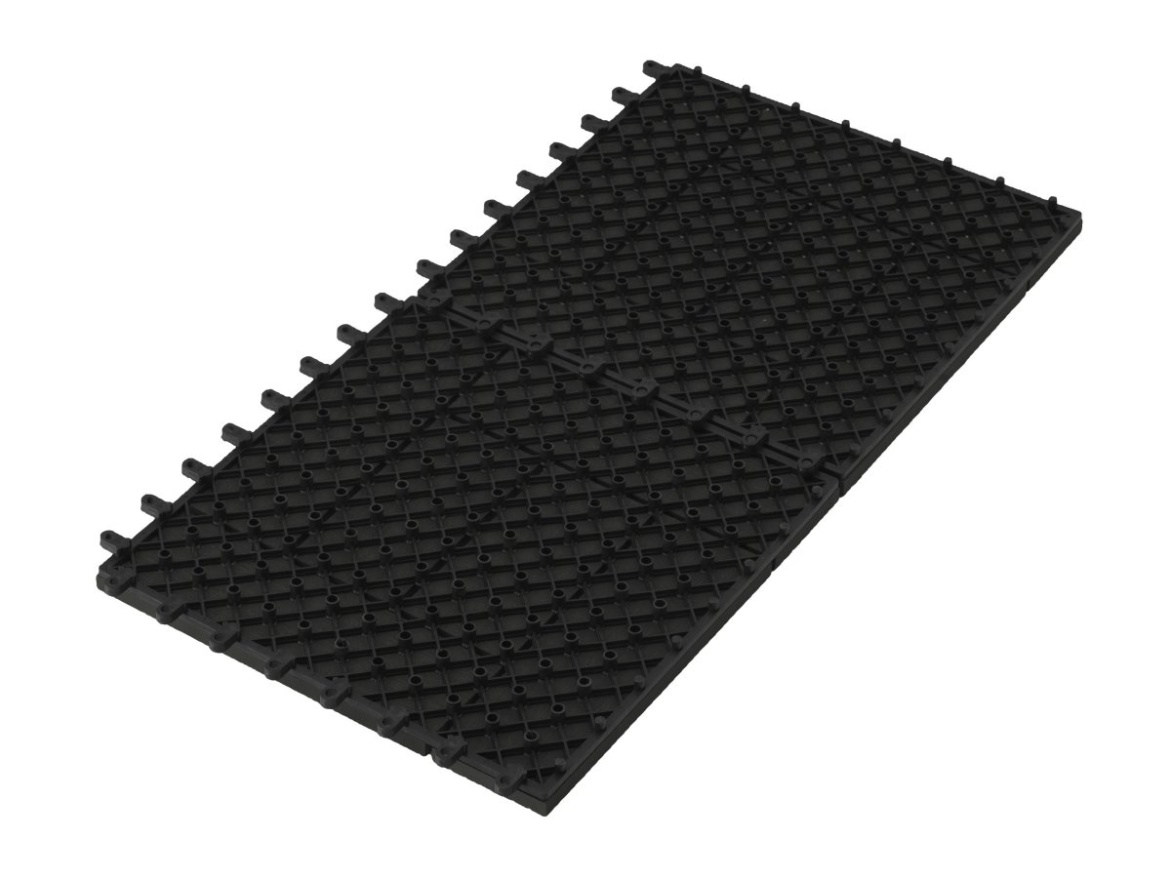 G21 WPC dlaždice  Palmyra, Eben, balení 1 m2