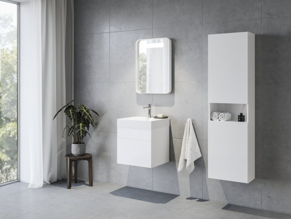 Ravak SB Natural II 45 vysoká skříňka bílá