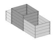 Kaskádový záhon Scobax Set 802