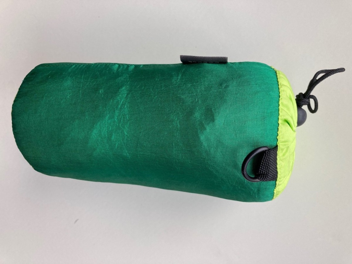 Hamaka Houpací síť pro dva Camping + Slap strap (zelený SET)