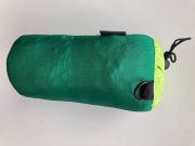 Hamaka Houpací síť pro dva Camping + Slap strap (zelený SET)