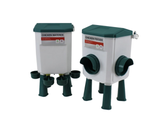 Násypná –  Scobax Set automatické krmítko 5 kg + napáječka 7.5 l