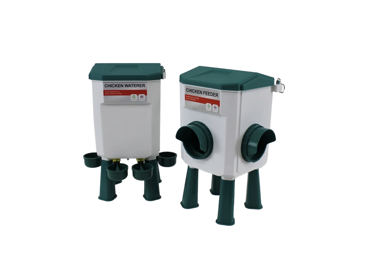 Scobax Set automatické krmítko 5 kg + napáječka 7.5 l