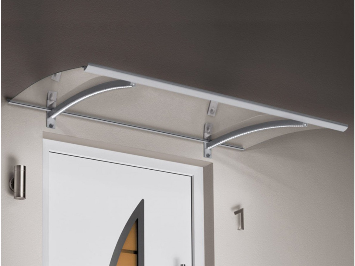 Vchodová strieška Gutta Guttavordach LED Technik