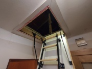 Padláslépcsők beépítése