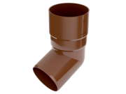 Covernit Plastové svodové koleno PVC 63 mm