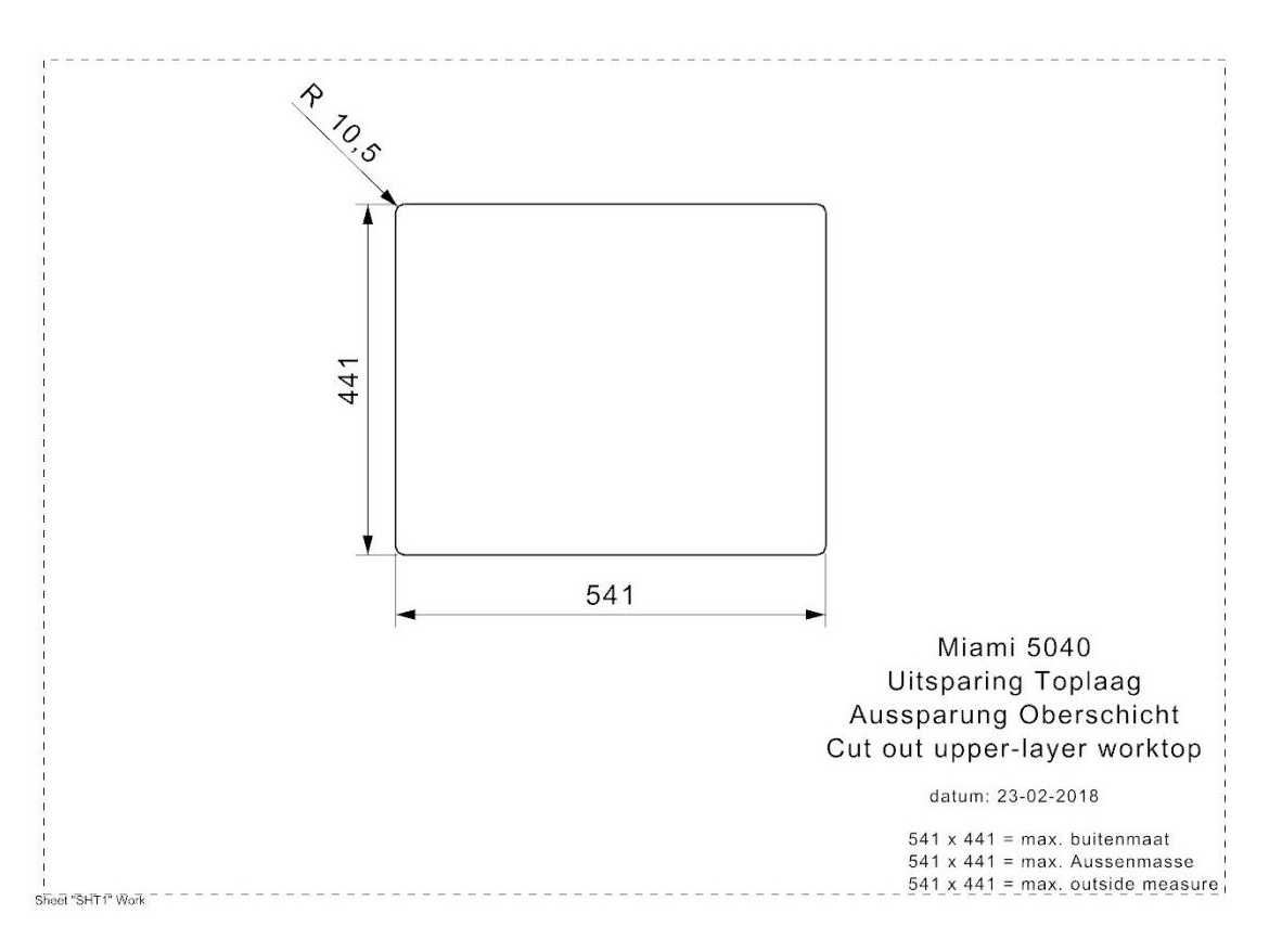 Kuchyňské dřezy Reginox SET Miami 500 Gun metal + baterie Cano + příslušenství