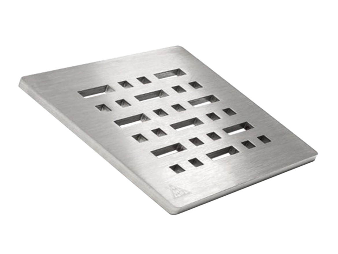 Chuděj ND-Mřížka Nerez pro nástavec 125 × 125 mm