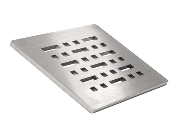 Chuděj ND-Mřížka Nerez pro nástavec 125 × 125 mm