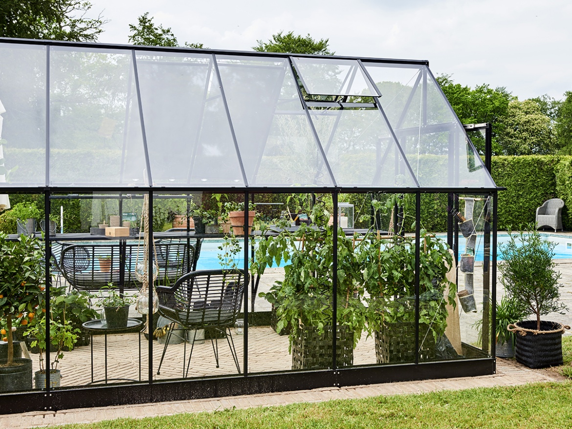 Klasszikus üvegház Halls Qube+